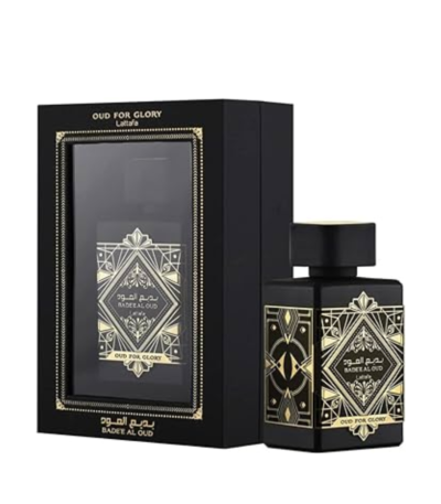 Unisex Bade'e Al Oud Oud for Glory Eau de Parfum bottle, 3.4 oz.